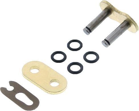 fits Kawasaki 1990-1993, 1997-2004 KX250 / 2004-2005 KX250 F Gold O Ring Chain 114L in Saudi Arabia
