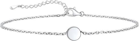 Supcare Sterling Silver Anklets for Women Jewelry (with Gift Package) in Saudi Arabia
