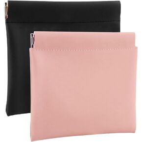 Leather Squeeze Coin Purse Pouch – Compact & Secure Change Holder for Men & Women in Kuwait