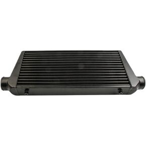 Front Intercooler Tube And Fin 600x300x76 3inch In Outlet Black Compatible With Universal(black) in Kuwait