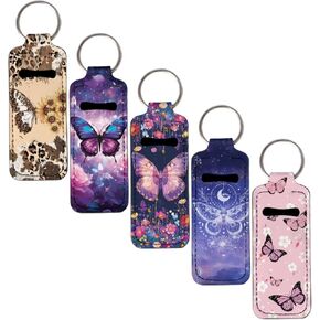 5 قطع من حامل سلسلة المفاتيح على الموضة لأحمر الشفاه وبلسم الشفاه وحامل أحمر الشفاه المحمول in Kuwait