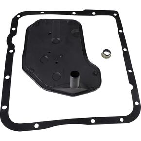 Transmission Filter & Oil Pan Gasket Kit Compatible with Chevy Silverado 1500 2500 HD 3500, GMC Sierra 1500 Classic, Yukon, Savana, Cadillac Escalade, Automatic Transmission Filter Fits 58847 in Kuwait