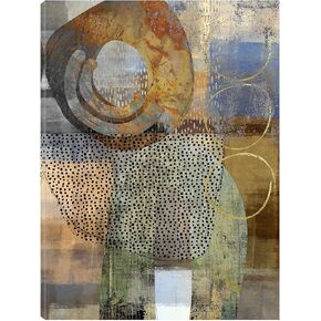 Fine Art Canvas Tipping Point Abstract Canvas Wall Decor by Artist Nikki Chu for Living Room, Bedroom, Bathroom, Kitchen, Office, Bar, Dining & Guest Room - Ready to Hang - 24 in x 32 in in Saudi Arabia
