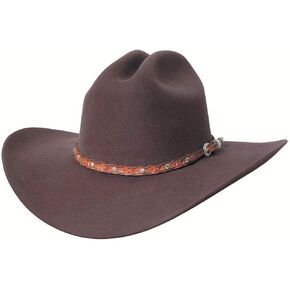 Montecarlo /Bullhide Hats Men's Felt Collection Pistol Pete 6X Premium Wool Western Cowboy Hat in Saudi Arabia