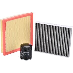 72880FL00A 16546AA16A 15208AA21A Cabin Engine Air Filter & Oil Filter Kit Compatible with Subaru 19-26 Ascent 2.4L/18-22 Crosstrek 2.0L/21-22 Crosstrek 2.5L in Saudi Arabia