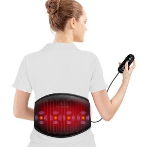 وسادة تسخين سنايلاكس لتخفيف آلام الظهر، مؤهلة من FSA HSA، وسادات تسخين كهربائية للتشنجات، الرقبة مع إيقاف تلقائي و6 مستويات للحرارة، قابلة للغسل في الغسالة، هدايا للنساء والرجال، أحمر in Kuwait