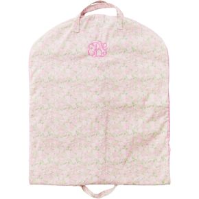 Personalized Garment Bag for Travel – Monogram Floral Dress Bag with Zipper and Pockets, Foldable Canvas Clothing Bag for Weddings, Bridesmaids, Graduation (Palm) in Saudi Arabia