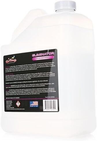 Eliminator - Iron and Decon Remover; pH-neutral formula; Safe on All Exterior Surfaces and Wheel Types - 1 Gallon in Saudi Arabia