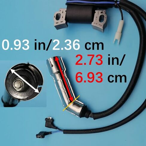 Ignition Coil Armature Magneto Compatible with MTD Cub Cadet Troy-Bilt 165-WU 265-WU 270-WU 670-WU 670-WUA 675-WU 675-WUA 951-15151 751-15151 95115151 75115151 Snowblowers Throwers Z556 in Saudi Arabia