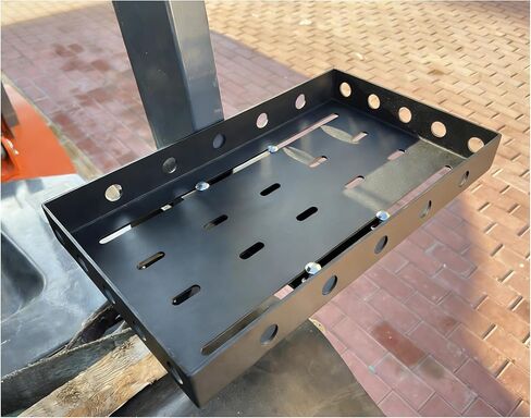 صينية أدوات الجرار، مع دعامة تثبيت، يمكن تركيبها على هيكل الحماية من الانقلاب (ROPS)، متوافقة مع جرارات جون ديري وكوبوتا والجزازات ذات الدوران الصفري in Kuwait