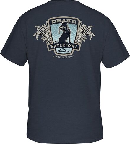 Drake Waterfowl Bird Dog Short Sleeve T Shirt – Men’s Graphic Hunting Shirt Outdoor Casual Wear in Saudi Arabia