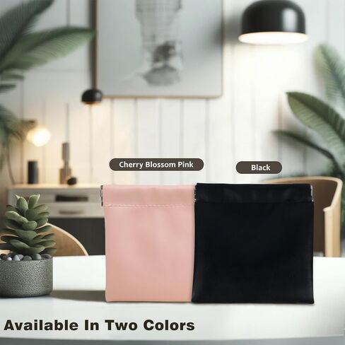 Leather Squeeze Coin Purse Pouch – Compact & Secure Change Holder for Men & Women in Kuwait