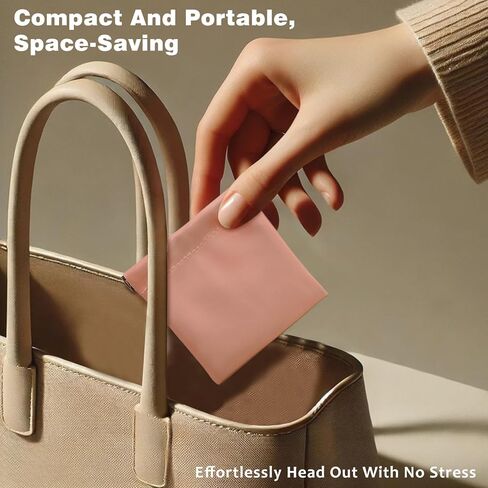 Leather Squeeze Coin Purse Pouch – Compact & Secure Change Holder for Men & Women in Kuwait