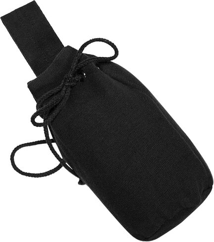 Mythrojan Drawstring Belt Bag Renaissance Costume Accessories Medieval Suede Leather Purse Viking Coin Jewelry Pouch Waist Bag for LARP, Festivals, Renfaire, Reenactments (Purple- 5" x 6") in Saudi Arabia