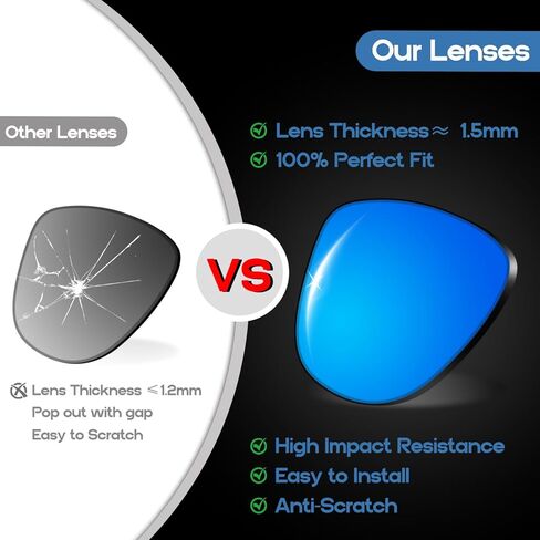 Replacement Lenses for Costa Del Mar Rinconcito 06S9016 60mm Sunglasses in Saudi Arabia