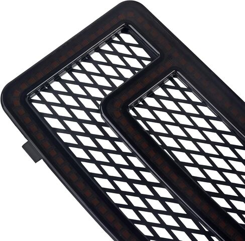 HDBUBALUS Motorcycle LED Fairing Lower Grills Turn Signal Running Light Fit for Harley Touring Street Gilde Classic Road Gilde Electra Glide Ultra Limited FLHR FLHRC FLTRXS 2014-2023 Black in Saudi Arabia