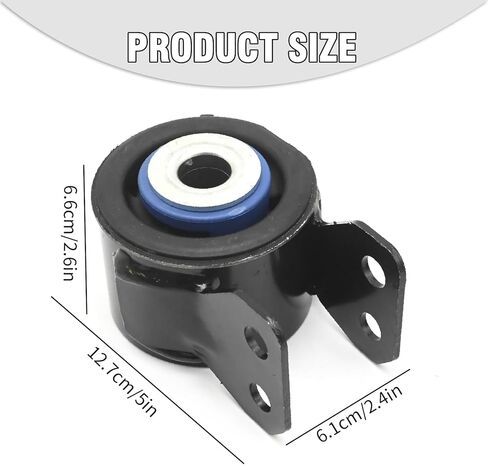 2 PCS K201187 Front Lower Forward Control Arm Bushing, Replacement for Buick Enclave 2008-2017 Replacement for Chevrolet Traverse 2009-2017, Replaces K201187 in Saudi Arabia