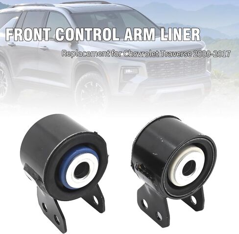 2 PCS K201187 Front Lower Forward Control Arm Bushing, Replacement for Buick Enclave 2008-2017 Replacement for Chevrolet Traverse 2009-2017, Replaces K201187 in Saudi Arabia