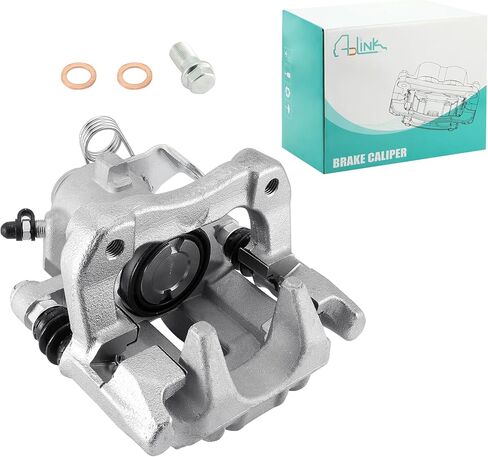1J0615423D Rear Left Disc Brake Caliper Assembly with Bracket For Audi A3 1999-2003, TT 2000-2006, Volkswagen/VW Beetle 2000-2010 All Engine, Golf 2000-2006 1.8L 1.9L 2.0L L4 Rear Driver Side in Saudi Arabia