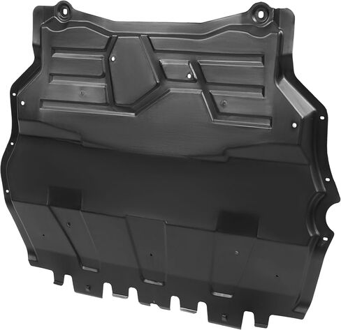 Engine Splash Shield Compatible with 2009-2018 Volkswagen Tiguan R-Line SE Sport Wolfsburg Edition Limited Base Replacement for VW1228133 5N0825235C Plastic(PP) Black in Saudi Arabia