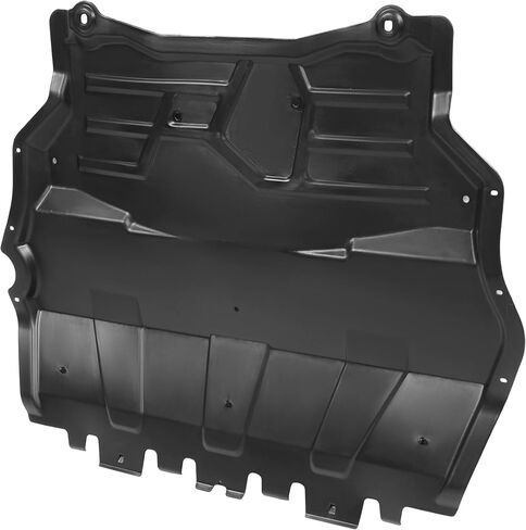 Engine Splash Shield Compatible with 2009-2018 Volkswagen Tiguan R-Line SE Sport Wolfsburg Edition Limited Base Replacement for VW1228133 5N0825235C Plastic(PP) Black in Saudi Arabia