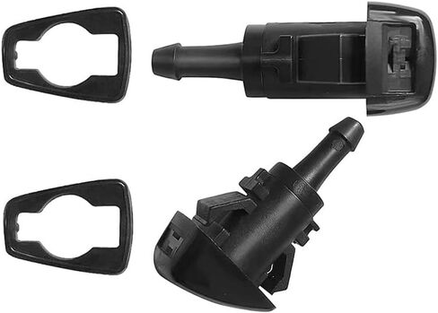 Unifizz Premium Wiper Washer Nozzles 85381-34030 Fit for Toyota FJ Cruiser 2007-2014 | Sequoia 2004-2007 | Tundra 2000-2006,2 Pack 8538134030 Windshield Washer Fluid Jet Nozzle in Kuwait