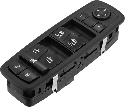 X AUTOHAUX 68620474AA Master Power Window Switch Front Driver Side for Dodge Charger Pursuit R/T SE SRT8 SXT 13-14 for Dodge Journey R/T SE SXT 12-18 in Saudi Arabia