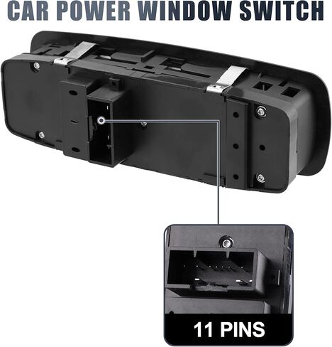 X AUTOHAUX 68620474AA Master Power Window Switch Front Driver Side for Dodge Charger Pursuit R/T SE SRT8 SXT 13-14 for Dodge Journey R/T SE SXT 12-18 in Saudi Arabia