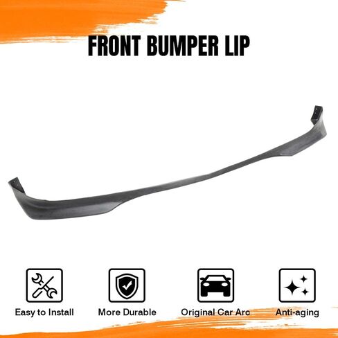 Front Bumper Lip Spoiler, Compatible with 2011-2014 Dodge Charger R/T, SXT, SE, Pursuit (Not Fit SRT), PU Unpainted RA Style Add-on Front Splitter Air Dam Chin Protector in Saudi Arabia