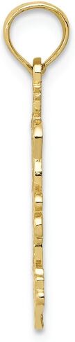 FJC Finejewelers 10k Yellow Gold Double Palm Trees Charm in Saudi Arabia
