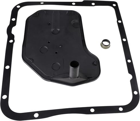 طقم فلتر ناقل الحركة وحشية وعاء الزيت متوافق مع Chevy Silverado 1500 2500 HD 3500، GMC Sierra 1500 Classic، Yukon، Savana، Cadillac Escalade، فلتر ناقل الحركة الأوتوماتيكي يناسب 58847 in Kuwait