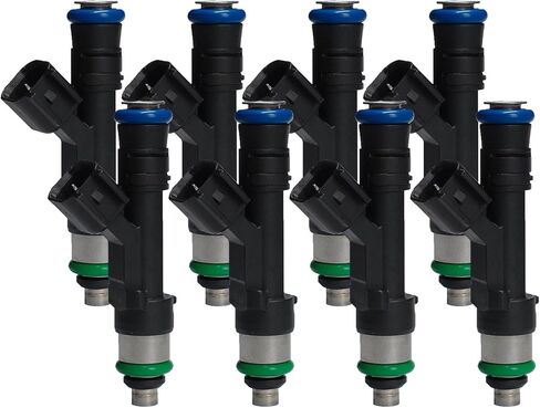 Injector, Fuel Injector,OEM 0280158001,Compatible for Ford E-150 E-250 E-350 E-450 5.4L 2L 1E-A5C 822-11167N,Set of 8, in Kuwait