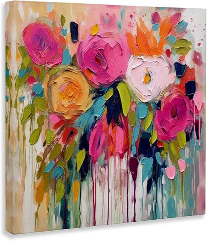 Stupell Industries Urban Paint Bouquet Canvas Wall Art Design by Irena Orlov in Kuwait
