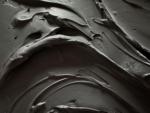 zoinart 100٪ مرسومة باليد نسيج سميك أسود جدار الفن لوحة زيتية بسيطة الفن المعاصر 24 × 48 بوصة زيت على قماش أسود Texturd جدار الفن ديكور المنزل in Kuwait