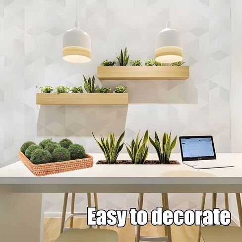 12 Pcs Faux Moss Balls Decorative 2.3 Inch Artificial Green Moss Balls Decor in Kuwait