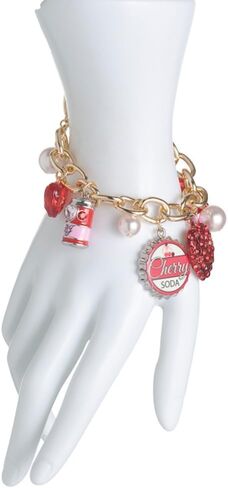 Betsey Johnson Valentine's Day Charm Bracelet in Saudi Arabia