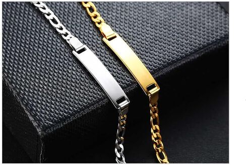 Goo Design Sterling Silver Baby Name Bracelet, Personalized Adjustable Chain, Customized Jewelry Gift for Women in Saudi Arabia