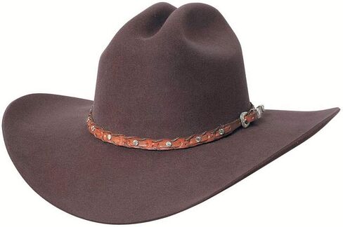 Montecarlo /Bullhide Hats Men's Felt Collection Pistol Pete 6X Premium Wool Western Cowboy Hat in Saudi Arabia