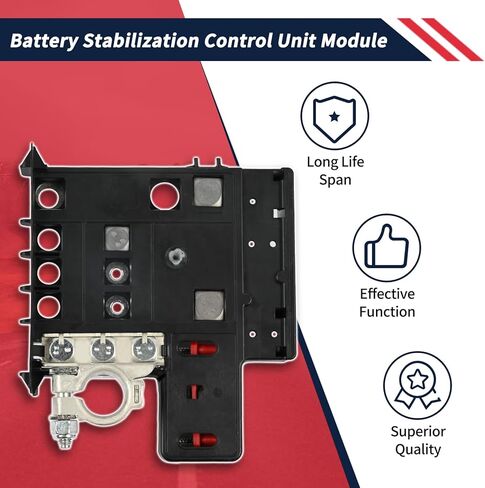 68256605AA Battery Stabilization Control Unit Module Fit for Jeep Renegade 2015 2016 2017 2018 2019 2020 2021; for Fiat 500X 2016 2017 2018 i4 engine Battery Control Unit Accessories in Saudi Arabia