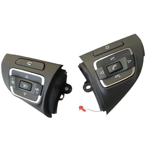 Steering Wheel Mounted Cruise Control Switch Butto 5C0959537A 5C0959538B Left or Right Steering Wheel Buttons Control Switch/Fit for VW Touran Jetta Caddy Tiguan Golf Amarok 08-18(1Pc Right) in Saudi Arabia