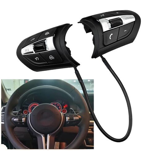 Steering Wheel Mounted Cruise Control Switch Butto Car Multi-Function Steering Wheel Button Cruise Speed Assembly/Fit for BMW F80 F82 M2 M3 M4 M5 M6 X5M X6 3 5 Series in Saudi Arabia