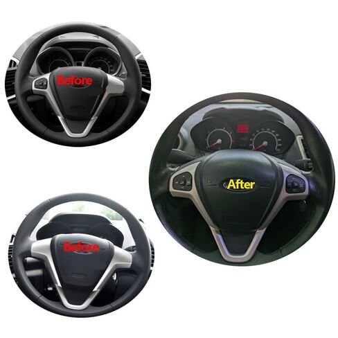 Steering Wheel Mounted Cruise Control Switch Butto Multi Function Steering Wheel Audio Cruise Control Buttons/Fit for Ford Fiesta MK7 MK8 Ecosport 2013 Wth Backlight Button Switch(Low) in Saudi Arabia
