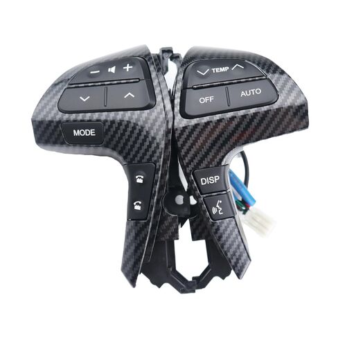 Steering Wheel Mounted Cruise Control Switch Butto Multifunctional Steering Wheel/Fit for Toyota HILUX VIGO Corolla Camry Highlander INNOVA 84250-0E120(High Carbon Fibre) in Kuwait