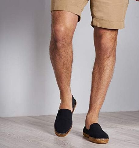 VISCATA Capsasal Suede Espadrilles Handmade Men's Espadrille Flats with Super Soft Suede 100% Natural Jute Midsole Rubber Sole for Extra Comfort for All Casual Occasions in Saudi Arabia