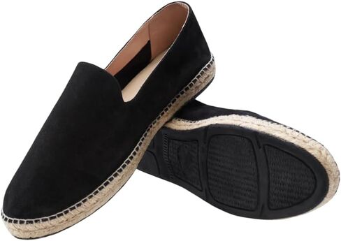 VISCATA Capsasal Suede Espadrilles Handmade Men's Espadrille Flats with Super Soft Suede 100% Natural Jute Midsole Rubber Sole for Extra Comfort for All Casual Occasions in Saudi Arabia
