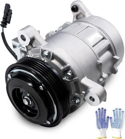 CO 29134C New Air Conditioner AC Compressor Compatible with Chevy Silverado 1500 2014-2019, Compatible with GMC Sierra 1500 2014-2019, Compatible with Chevy Suburban/Tahoe/GMC Yukon XL 2015-2020 in Kuwait