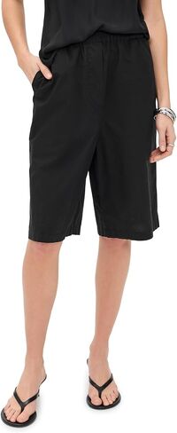 Velvet Womens Tomoko Rib & Poplin Shorts in Saudi Arabia