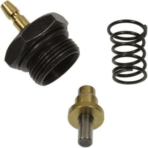 CarLights360 For Kia Sorento 2003 2004 2005 2006 Power Steering Pressure Switch | Plastic, Metal | Black | Bullet Terminal | Screw-on Attachment | 1 Male Terminal | For 571353E010 in Saudi Arabia
