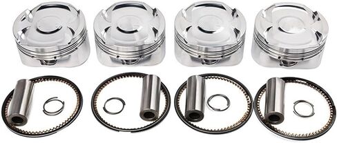 Racing 4032 Forged Pistons Compatible For Subaru EJ Engine EJ20 With Rings Pins High Performance(92mm 8.5.1) in Saudi Arabia