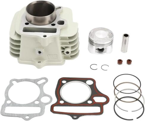52.4MM CYLINDER PISTON GASKET KIT Compatible For DIRT BIKE 125CC WITH LIFAN ENGINE 1P52FMI in Kuwait